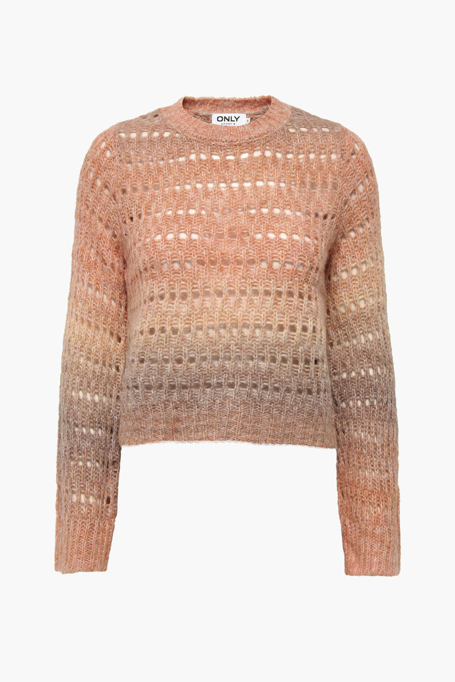 Trui met ronde hals Oranje - ONLY®
