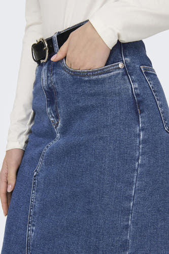 Rok 3/4 Mid blue denim - ONLY®