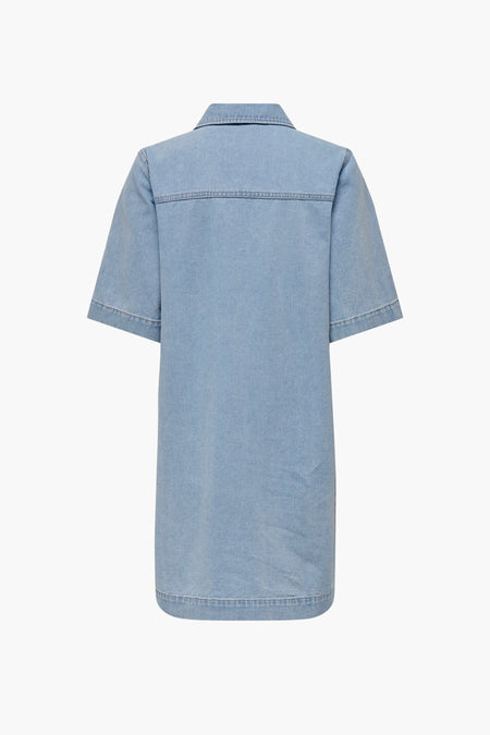 Kleedjes (korte mouwen) Light blue denim - ONLY®