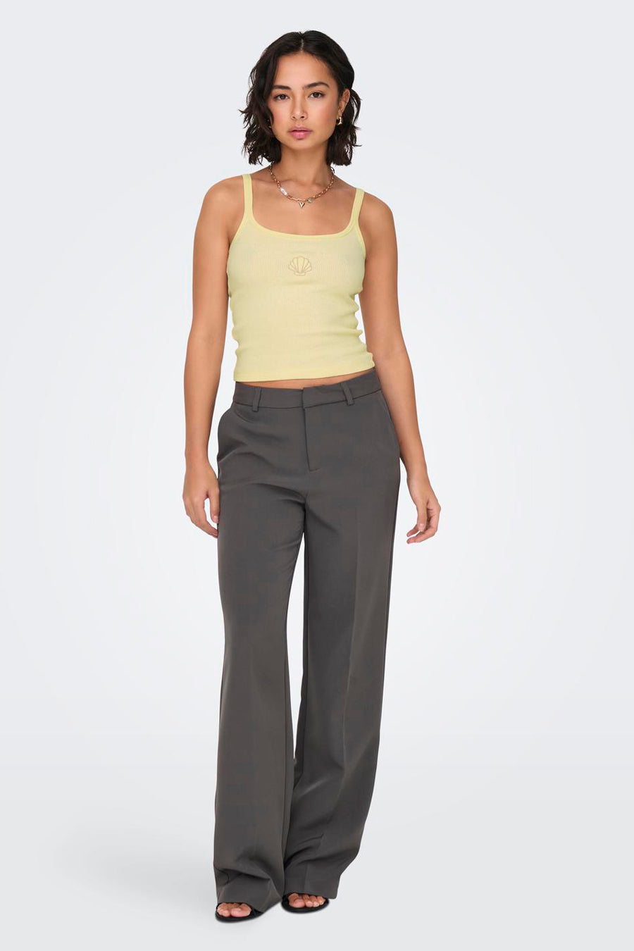 Top (zonder mouwen) Geel - ONLY®