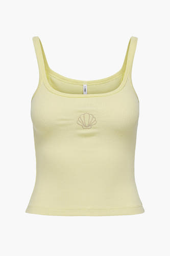 Top (zonder mouwen) Geel - ONLY®