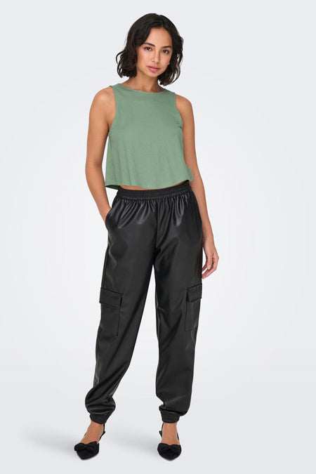Top (zonder mouwen) Groen - ONLY®