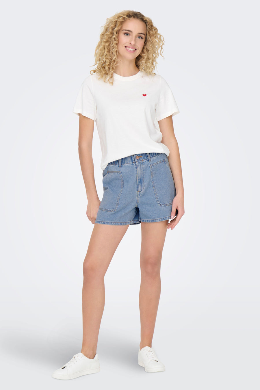 Short Light blue denim - JDY