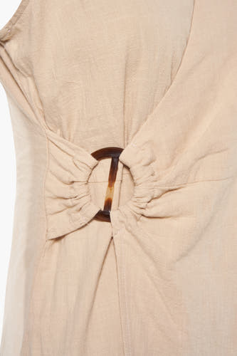 Kleedjes zonder mouwen Beige - JDY