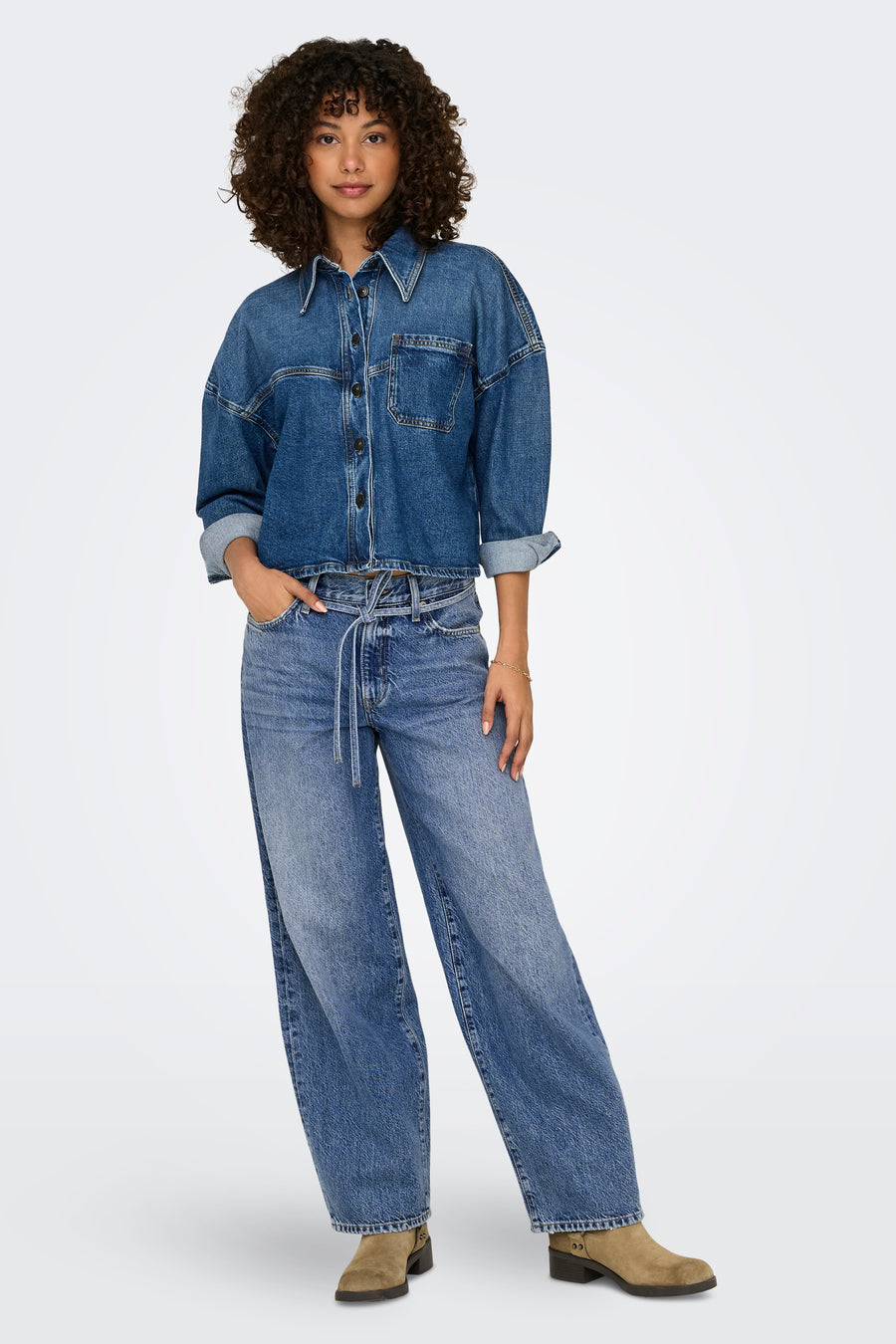 Jeans straight Mid blue denim - ONLY®