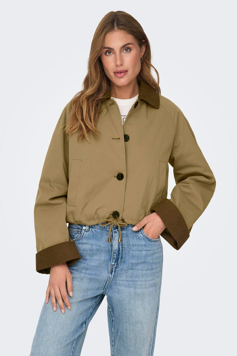 Korte jas Beige - ONLY®