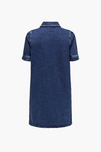 Kleedjes (korte mouwen) Dark blue denim - ONLY®