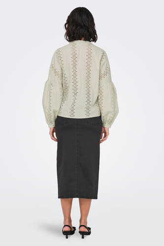 Blouse (lange mouwen) Ecru - ONLY®
