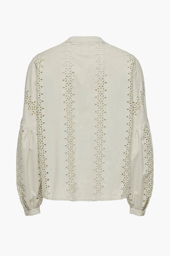 Blouse (lange mouwen) Ecru - ONLY®