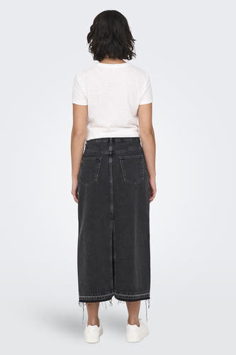 Rok (lang) Black denim - ONLY®