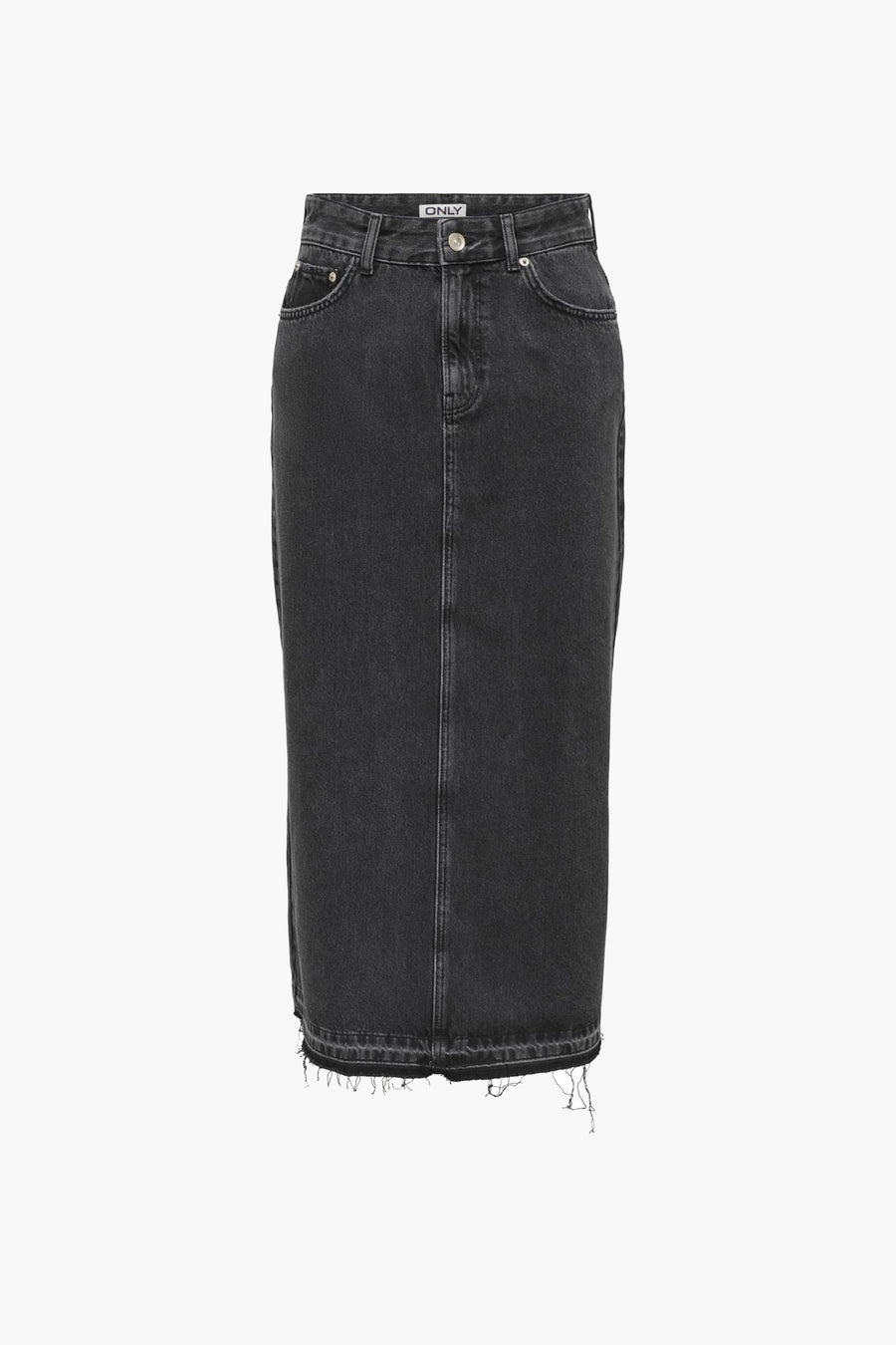 Rok (lang) Black denim - ONLY®