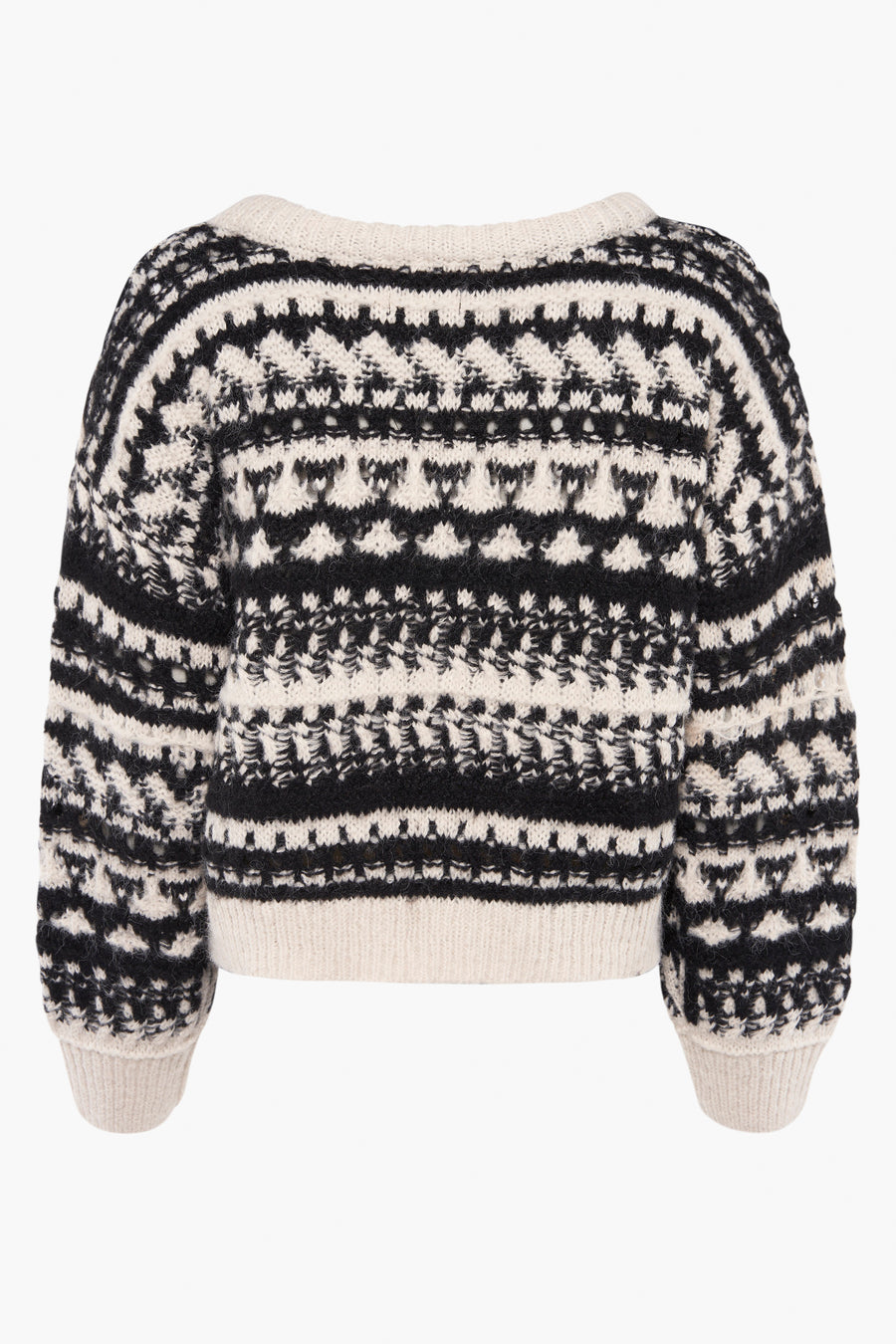 Trui met ronde hals Ecru - ONLY®