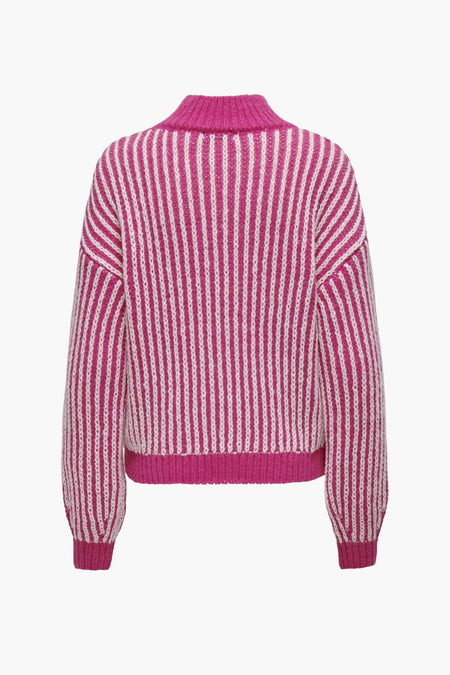 Trui met rolkraag Roze - JDY