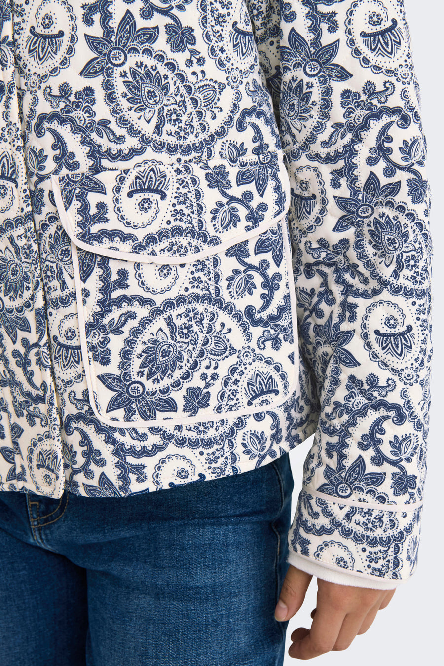 Korte jas Blauw - ONLY®