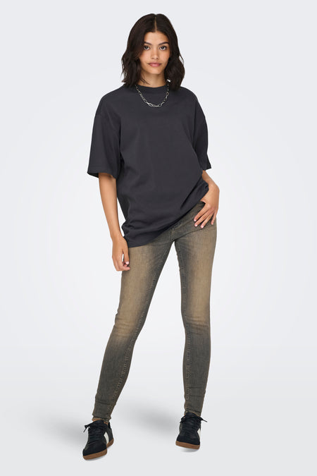 T-shirt (korte mouwen) Grijs - ONLY®