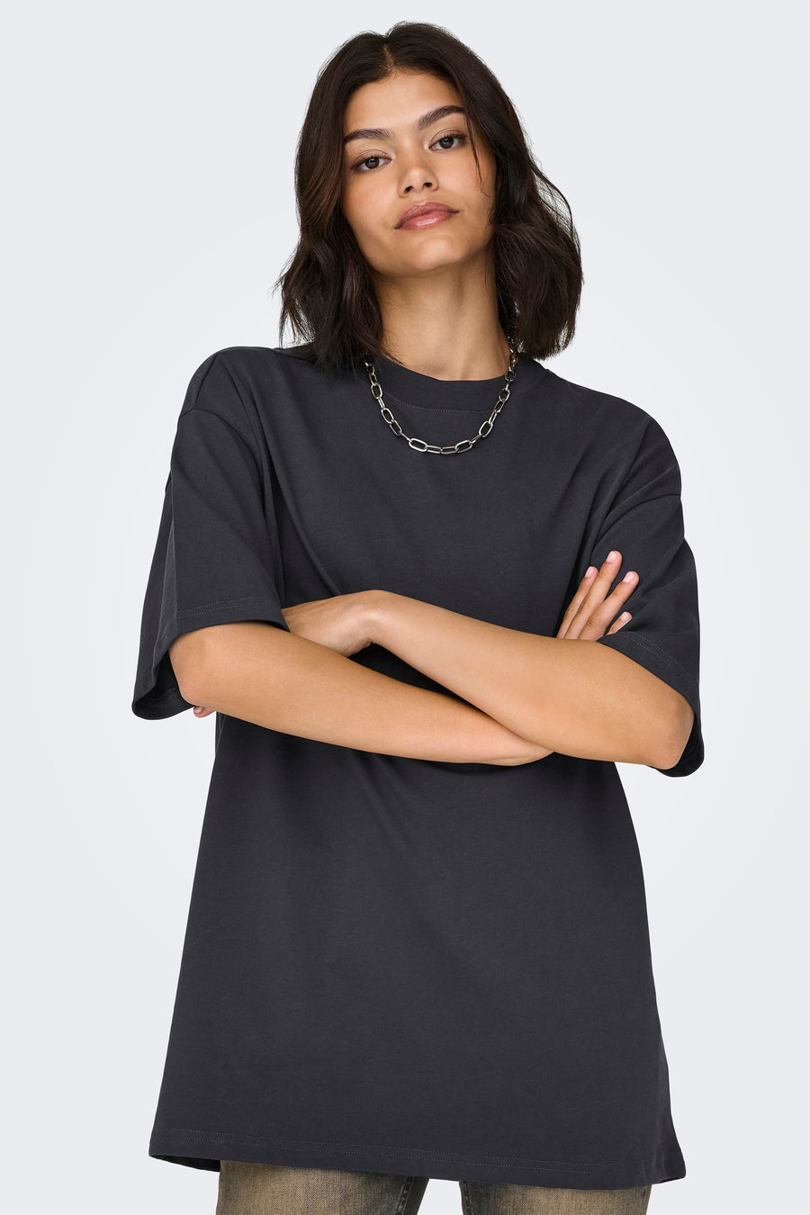 T-shirt (korte mouwen) Grijs - ONLY®