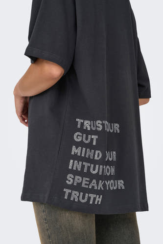 T-shirt (korte mouwen) Grijs - ONLY®