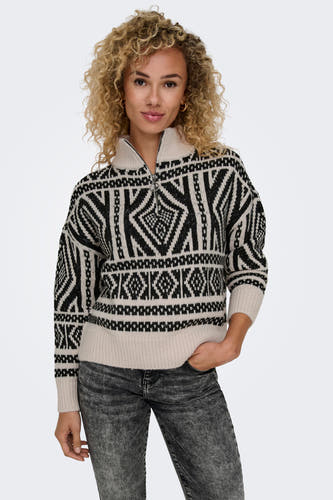 Trui met rolkraag Ecru - ONLY®