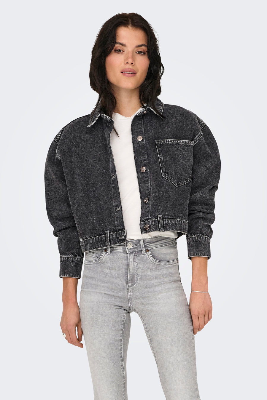 Jeansjas Dark grey denim - ONLY®
