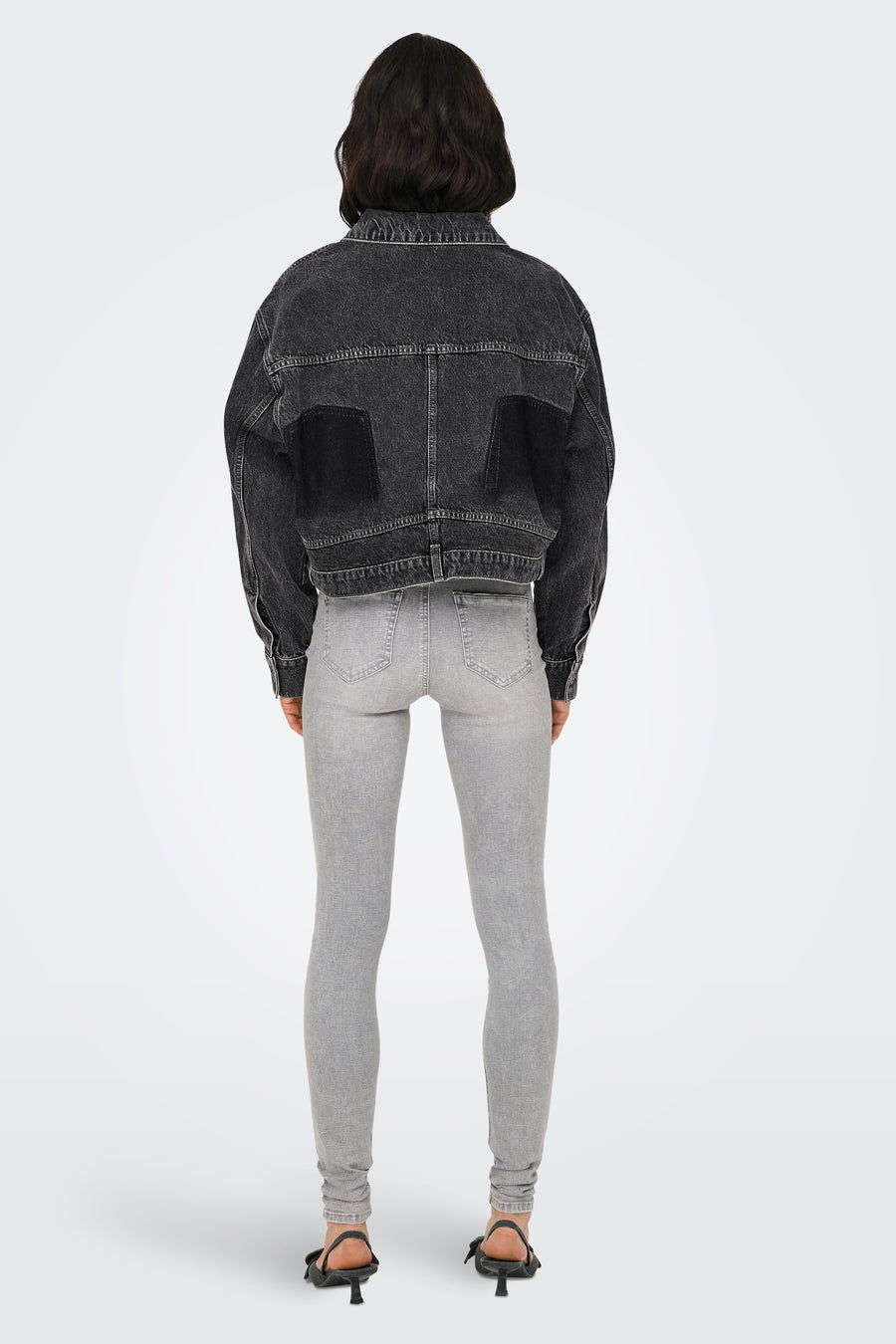 Jeansjas Dark grey denim - ONLY®