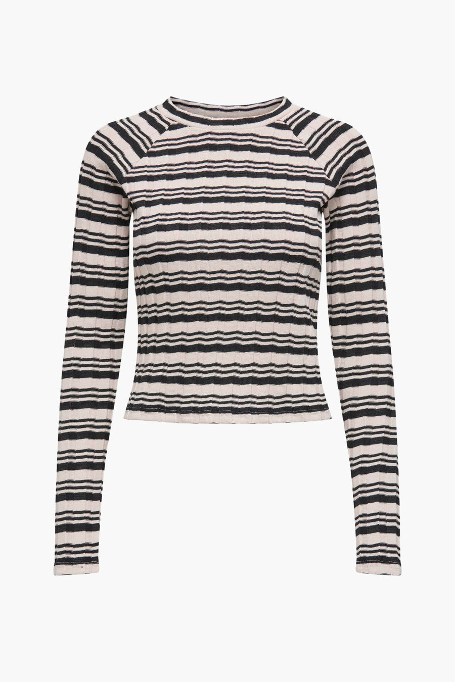 T-shirt (lange mouwen) Ecru - ONLY®