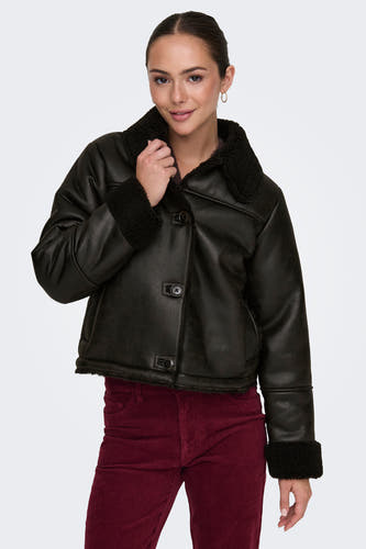 Korte jas Bruin - JDY
