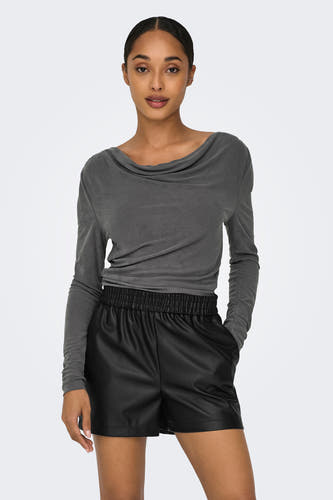 T-shirt (lange mouwen) Grijs - ONLY®