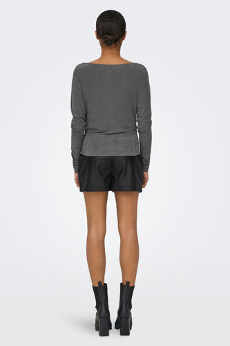 T-shirt (lange mouwen) Grijs - ONLY®