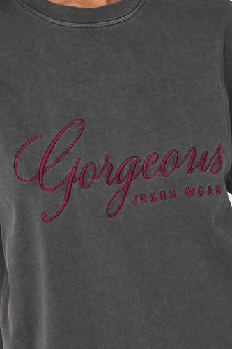 T-shirt (korte mouwen) Grijs - ONLY®