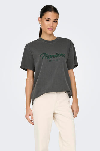 T-shirt (korte mouwen) Grijs - ONLY®