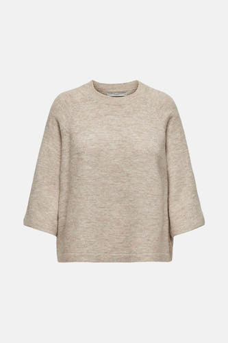 Trui met ronde hals Beige - ONLY®