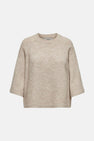 Trui met ronde hals Beige - ONLY®