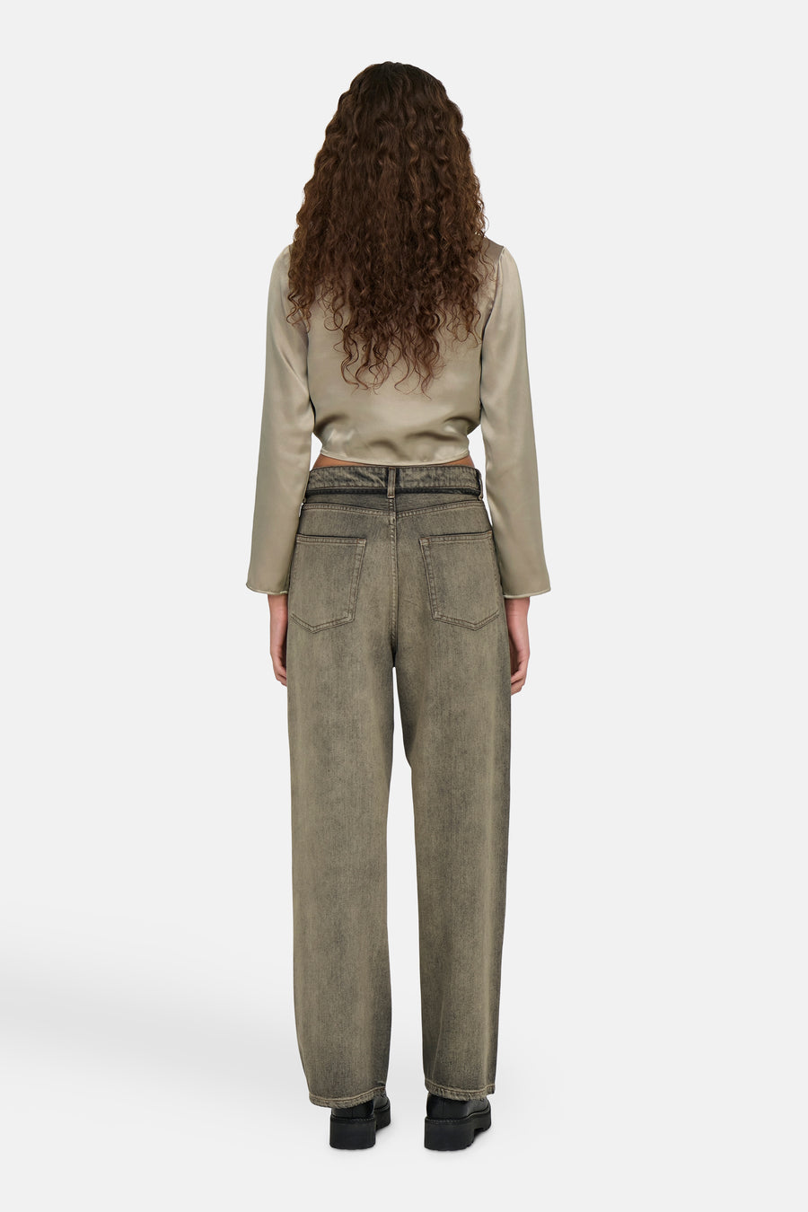 Jeans wide Mid grey denim - ONLY®