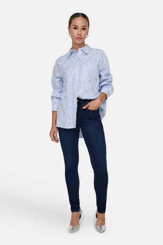 Hemd (lange mouwen) Blauw - ONLY®