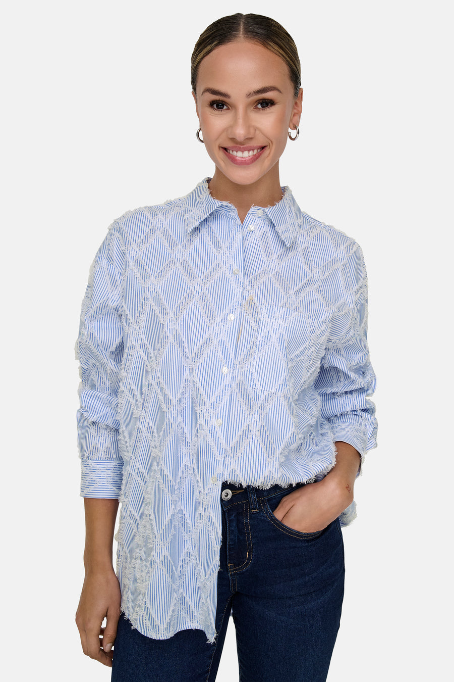 Hemd (lange mouwen) Blauw - ONLY®