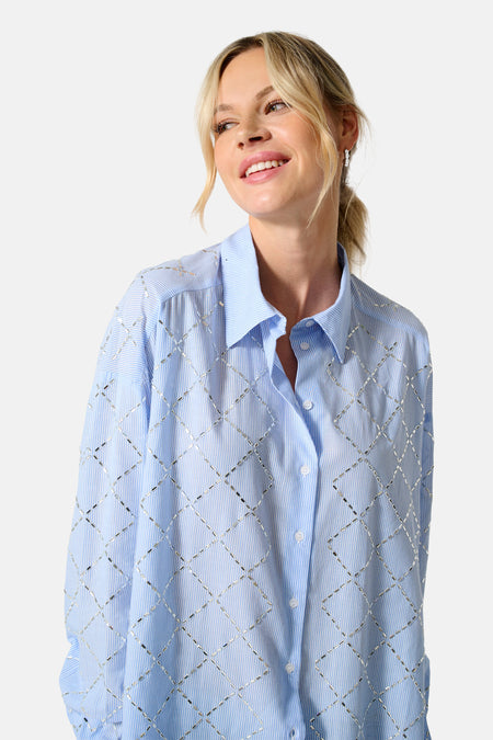 Hemd (lange mouwen) Blauw - ONLY®