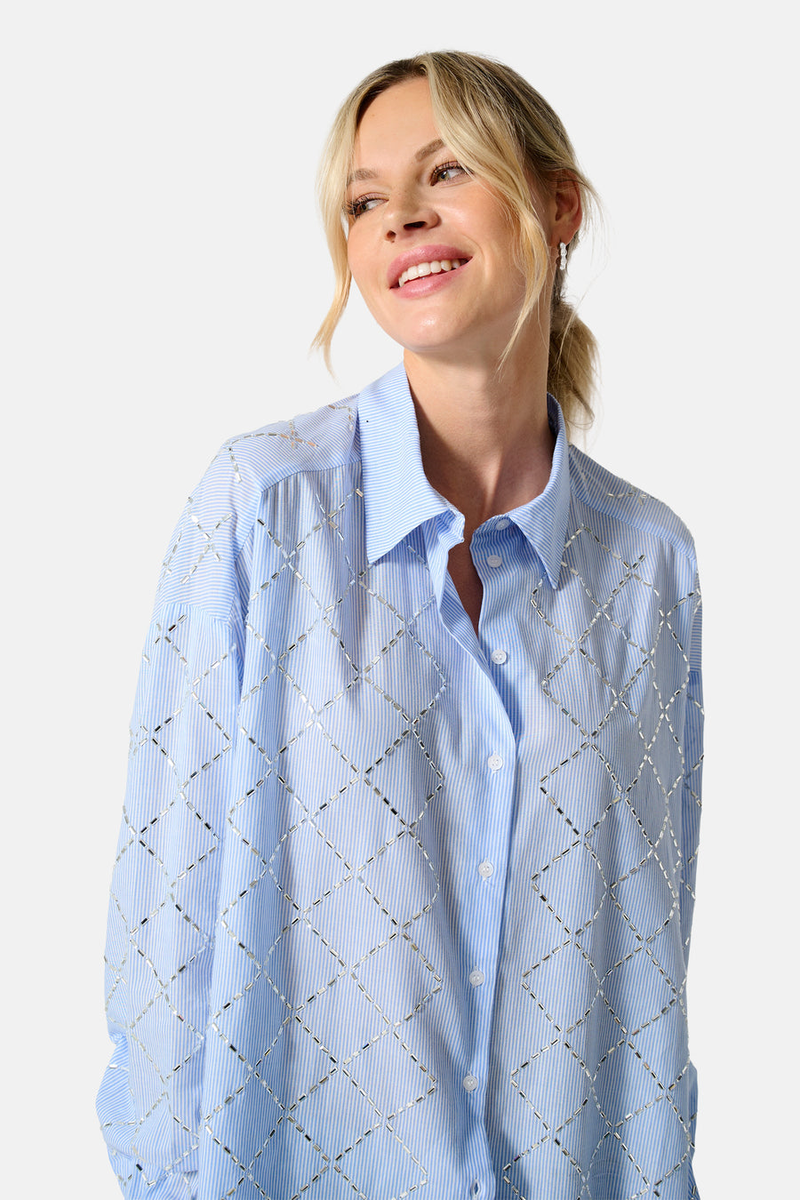 Hemd (lange mouwen) Blauw - ONLY®