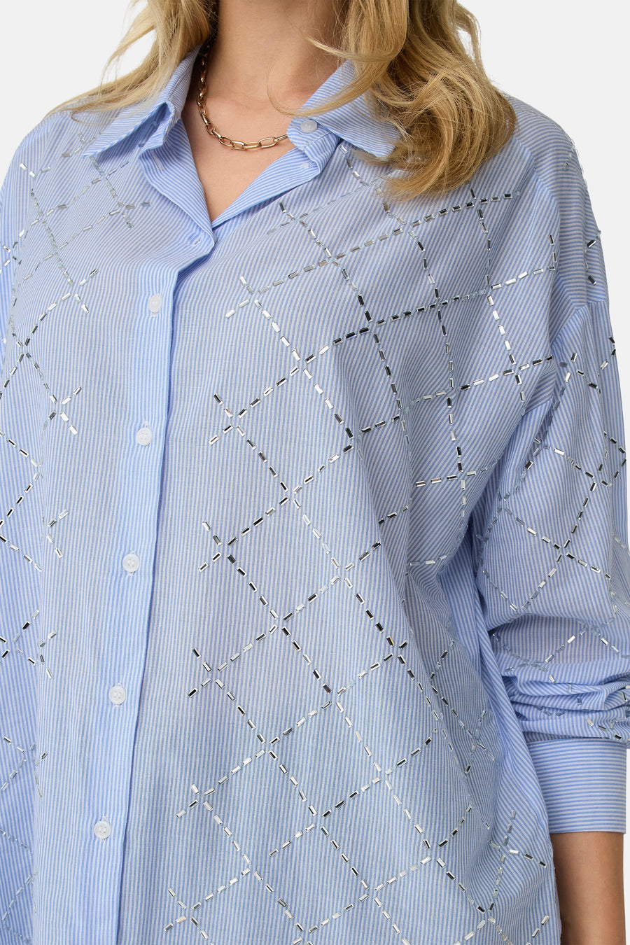 Hemd (lange mouwen) Blauw - ONLY®