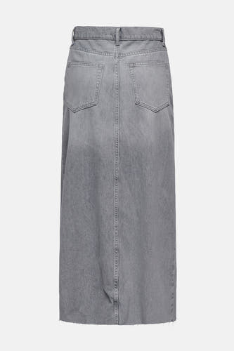 Rok (lang) Light grey denim - ONLY®