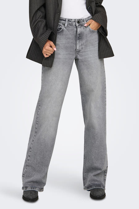 Jeans wide Mid grey denim - ONLY®
