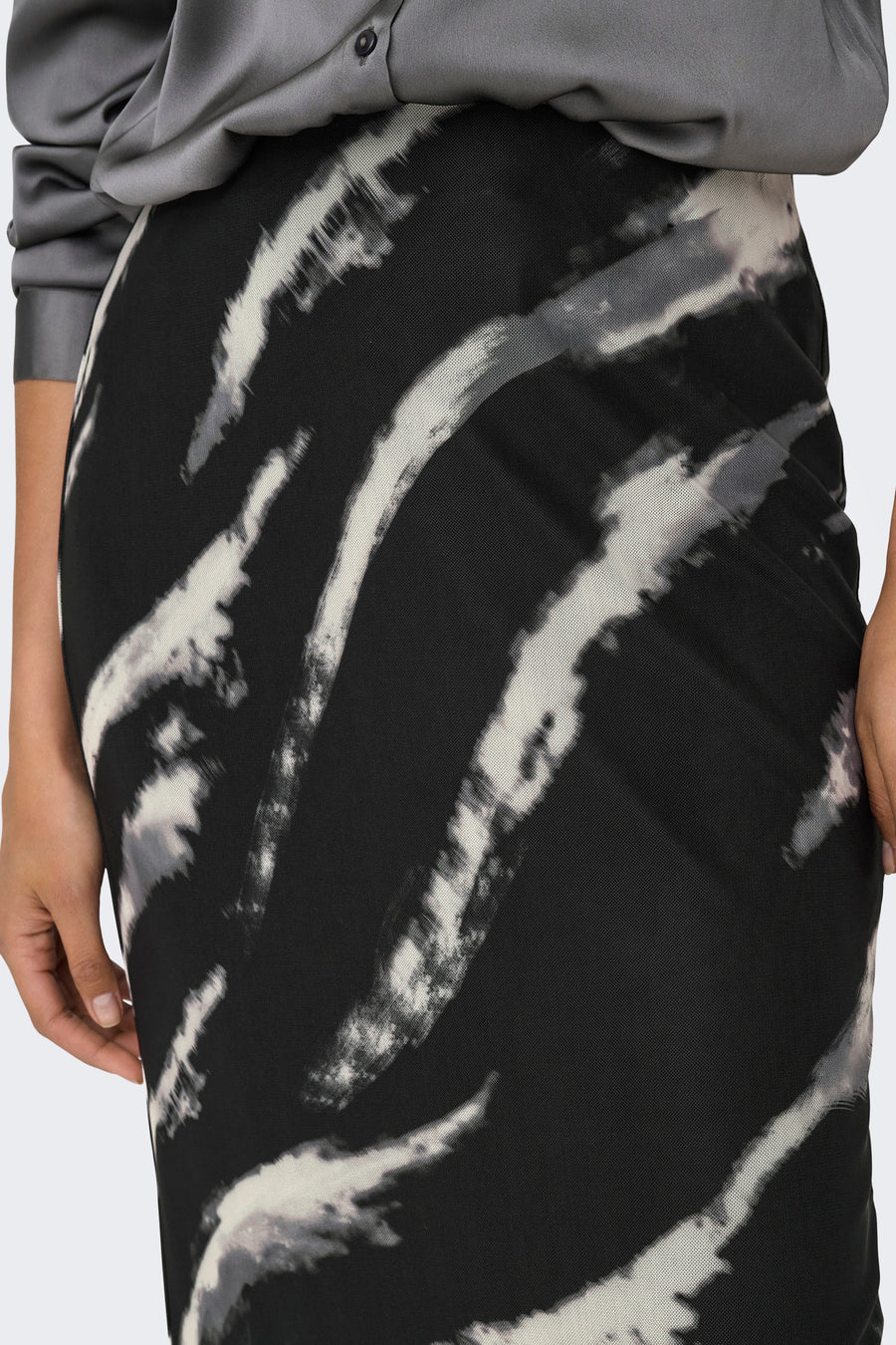 Rok 3/4 Grijs - ONLY®