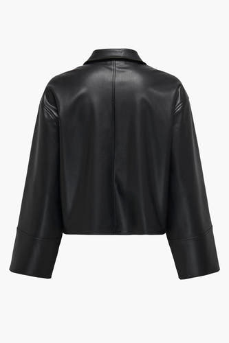 Lederen jas Zwart - JDY