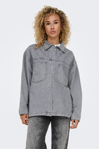 Hemd (lange mouwen) Grijs - ONLY®