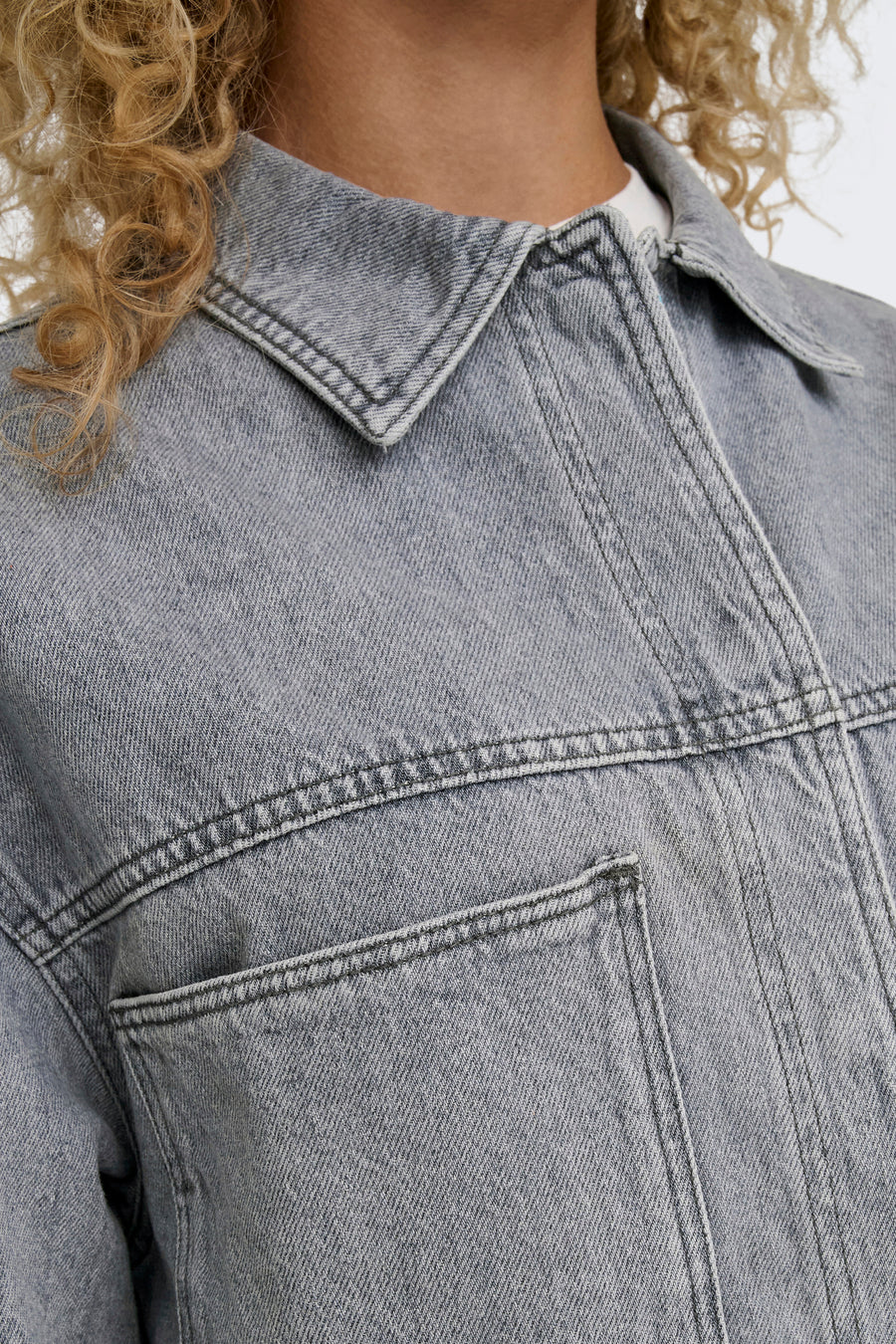 Hemd (lange mouwen) Grijs - ONLY®