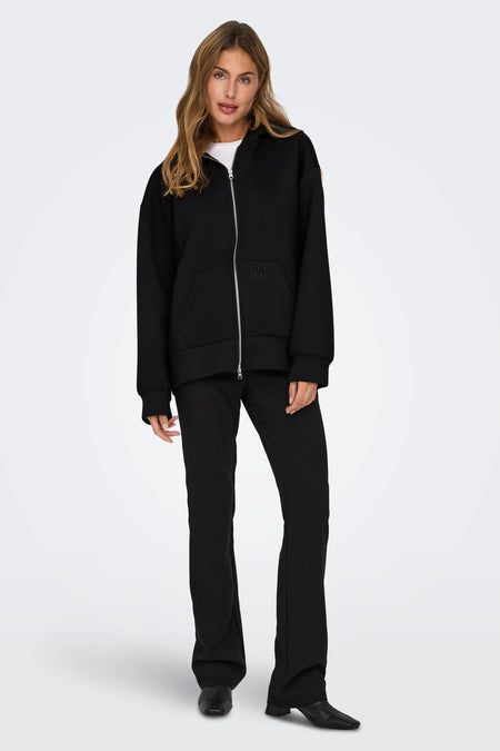Sweater met kap Zwart - ONLY®