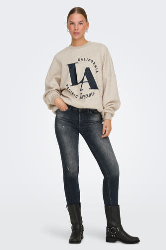 Sweater met ronde hals Beige - ONLY®
