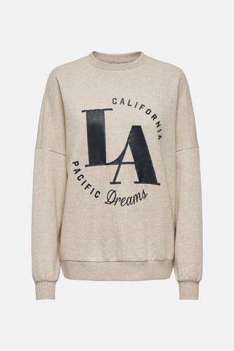 Sweater met ronde hals Beige - ONLY®