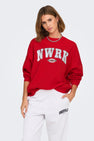 Sweater met ronde hals Rood - ONLY®