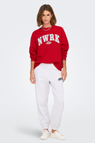 Sweater met ronde hals Rood - ONLY®