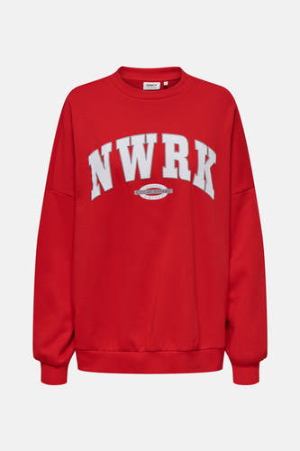 Sweater met ronde hals Rood - ONLY®